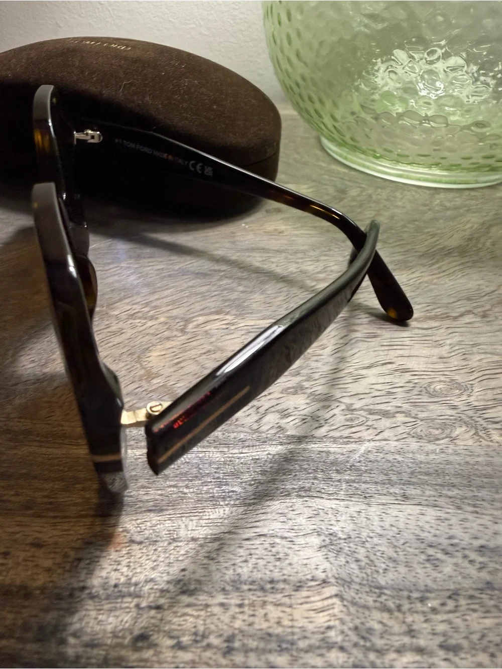Tom Ford Tortoiseshell Frame Sunglasses